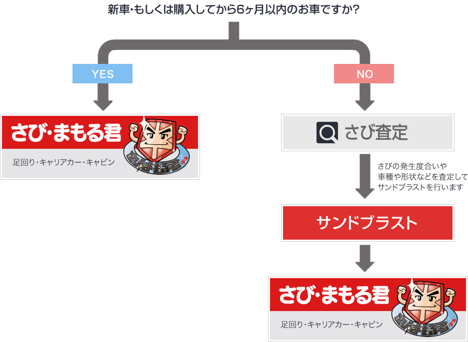 新車・もしくは購入してから6ヶ月以内のお車ですか？